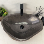 Каменная раковина из речного камня RS-05045 (62*43*15) 0863 из натурального камня
