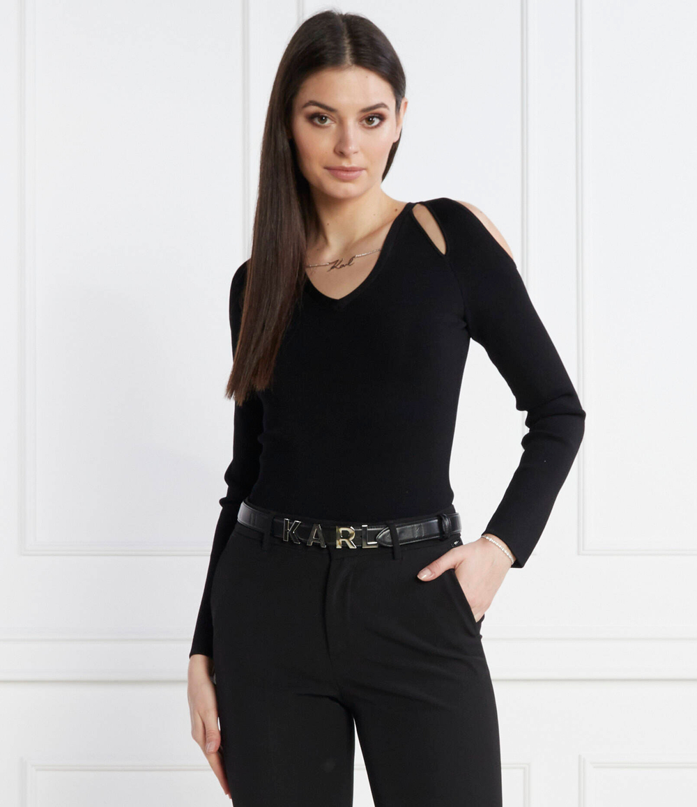 Свитер Karl Lagerfeld - черный(240W2004)