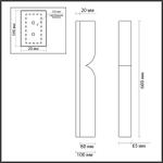 Настенный светодиодный светильник Odeon Light MARBELLA 6685/15WL