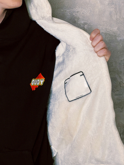 Куртка STUFF "Fluff" Молочный