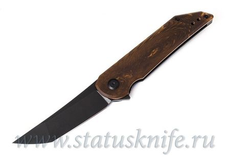 Нож Hoback Radford Titanium Juma Golden Dragon CPM20CV DLC BW