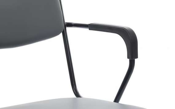 Кресло Nix Plus RCH OMKL-03B Серый/Металл Черный