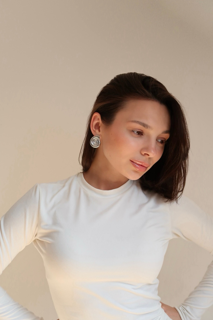 Серьги РАКУШКА silver