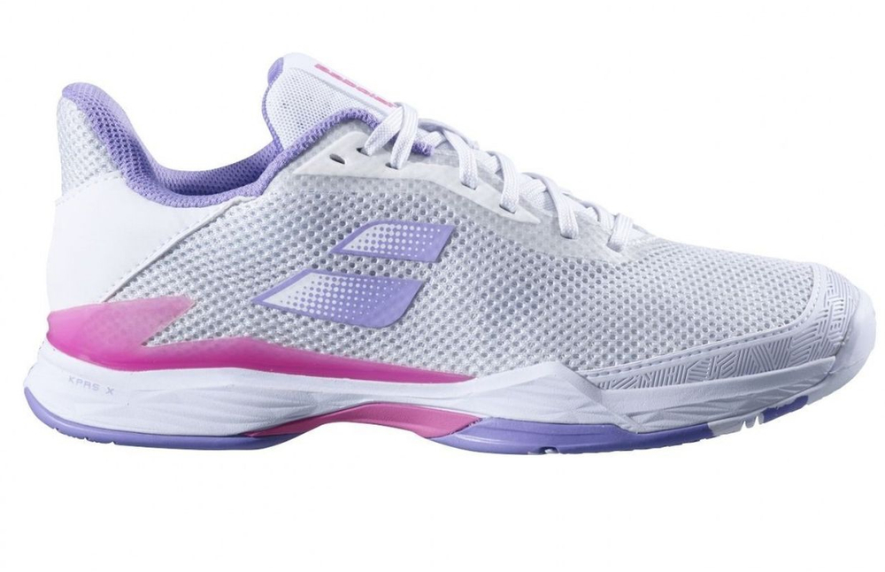 Женские теннисные кроссовки Babolat Jet Tere All Court Women - white/lavender