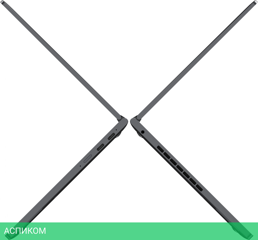 Ноутбук Chuwi MiniBook X N-series N100 12Gb SSD512Gb Intel UHD Graphics 10.51" IPS Touch WQXGA (1920x1200) Windows 11 Home grey WiFi BT Cam 3800mAh (1746362)