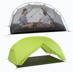 Палатка туристическая 2-местная Naturehike сверхлегкая Mongar NH17T007-M, 210T , зеленый, 6927595767658