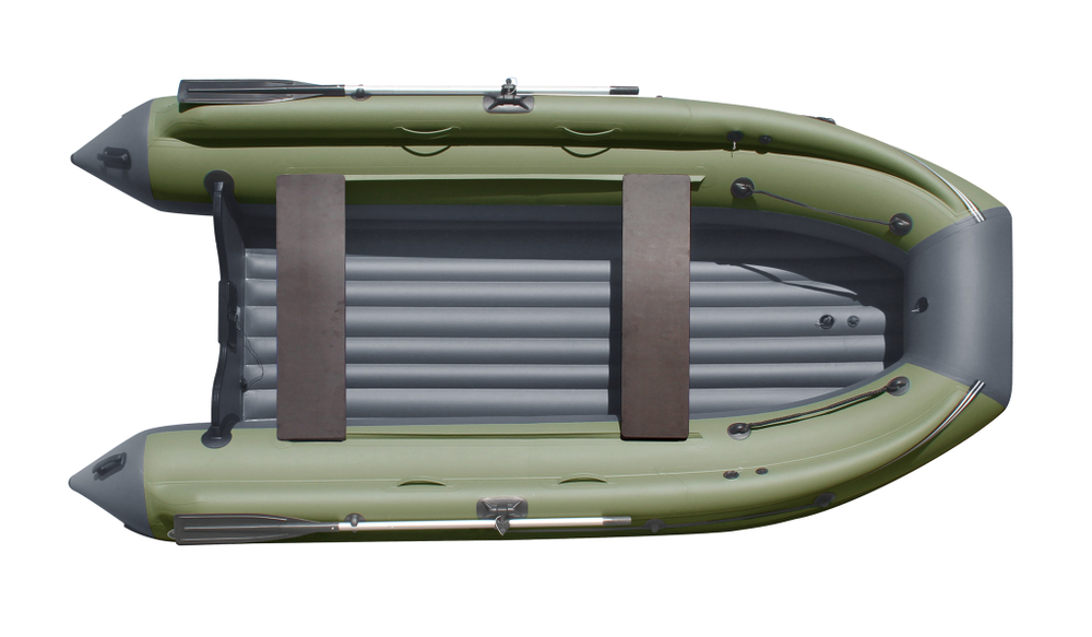 Лодка ПВХ Reef Triton 390Fi НД с интегрированным фальшбортом