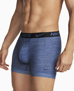 Мужские спортивные боксеры Nike Dri-Fit ReLuxe Boxer Brief 2P - небесный