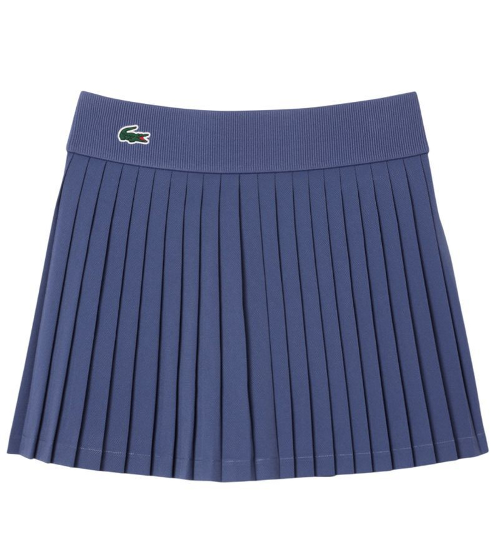 Теннисная юбка Lacoste Ultra Dry - небесный