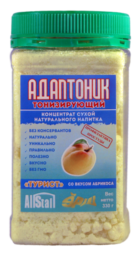 Адаптоник "Турист" (абрикос) в ПЭТ-банке 330 г