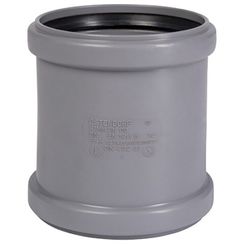 Муфта Ostendorf 50 двойная HTMM внутр.кан. PPS серый