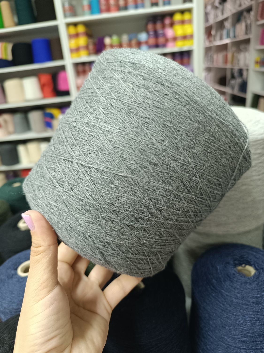 Арт 1 - Ягненок 80%, нейлон 20% - рандомный цвет