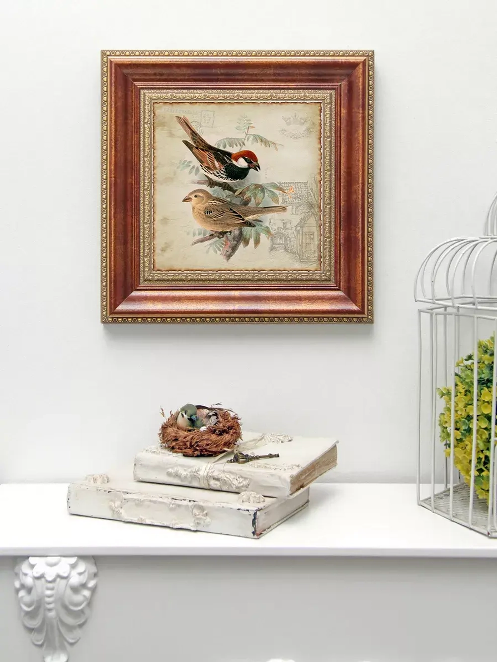 Картина на стену интерьерная на холсте 30х30 см