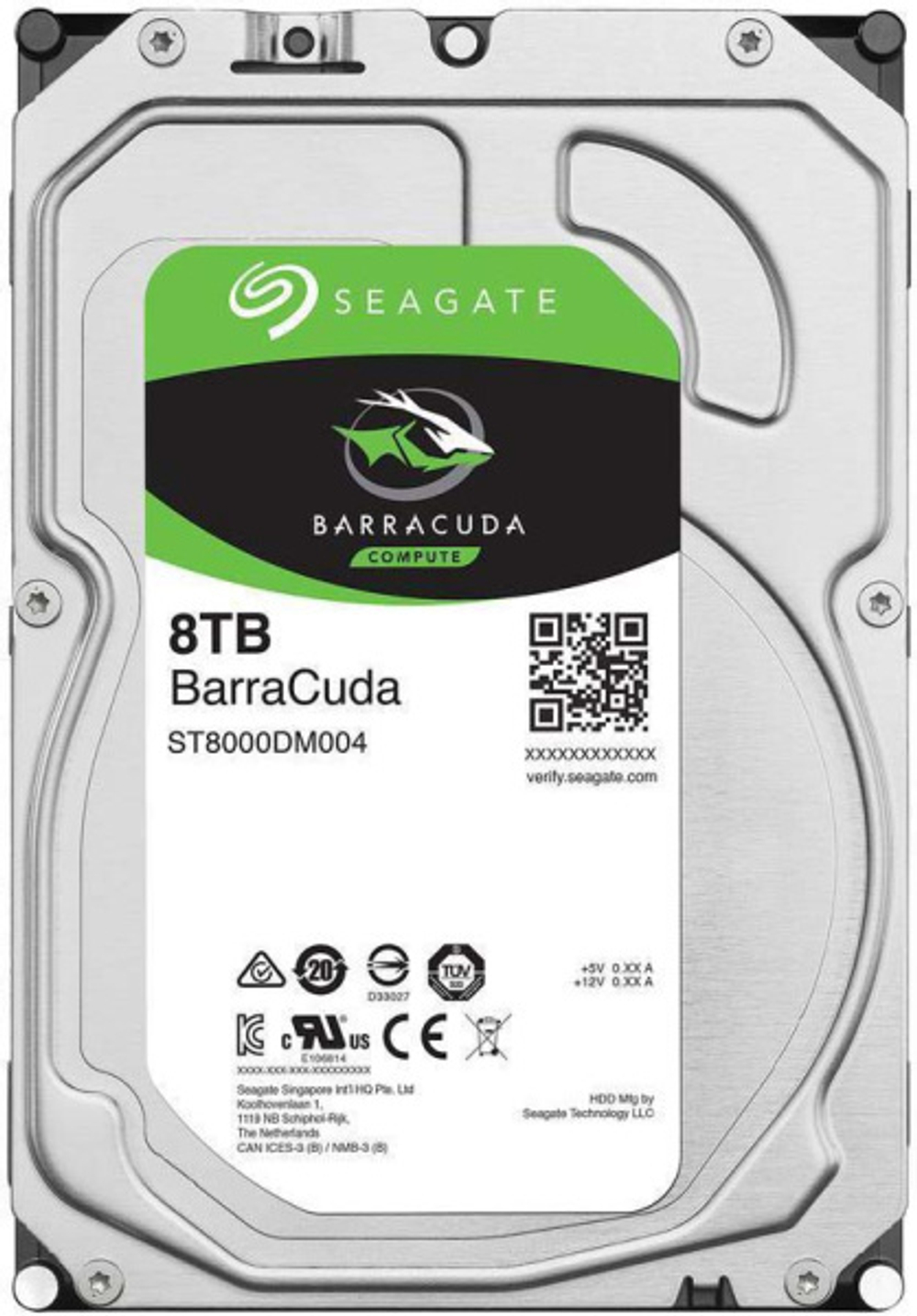 Жесткий диск 8TB SATA 6Gb/s Seagate ST8000DM004