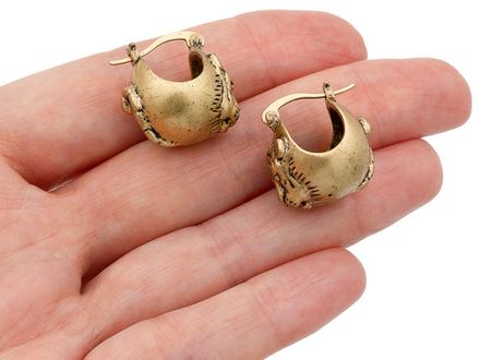 Серьги "Leo. Винтаж"