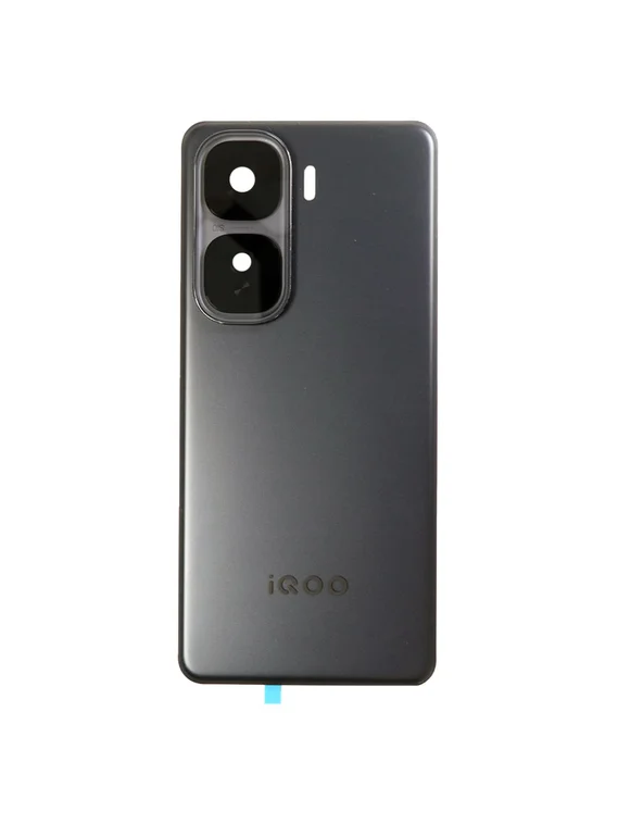 Задняя крышка для  IQOO NEO 10 черная Black со стеклом камеры