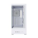 корпус ZALMAN P40 DS, ATX, WHITE, 9.1-inch LCD