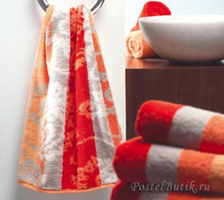 Полотенце 50x100 Cawo Riva красное