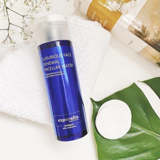 Мицеллярная вода для снятия макияжа Experalta Platinum