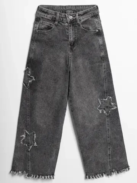Джинсы для девочки на осень Y2K