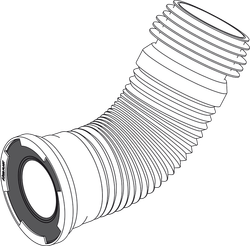 Гибкая подводка A97 для выпуска унитаза