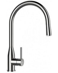 Смеситель SCHOCK Kavus-D, выдвижной излив массив нерж.сталь