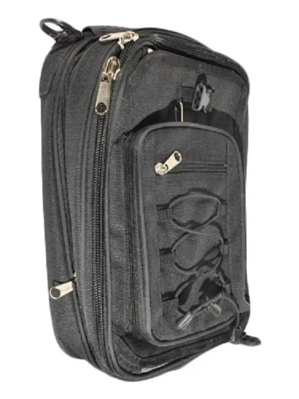 Сумка на бак на магнитах, чёрный, 12 л