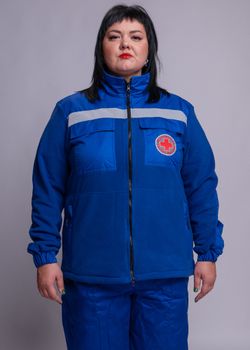 Толстовка флисовая женская Скорая помощь Medicline