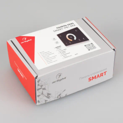 Панель Sens SMART-P81-MIX Black (230V, 4 зоны, 2.4G) (Arlight, IP20 Пластик, 5 лет) 028401