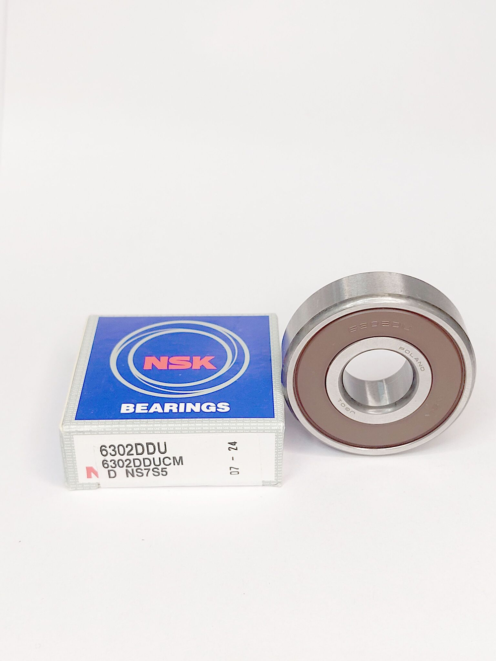 Подшипник NSK 6302DDUCM 12х37х12 мм к-т 4 шт.