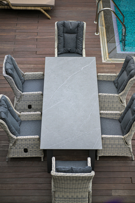 Обеденный стол Besta Fiesta НЕАПОЛЬ, серый