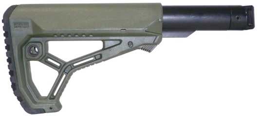 Телескопический складной приклад для САЙГИ/AK-74M/АК-100-ые серии GL-CORE