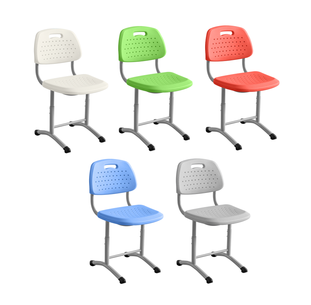 Стул ШС-03 Р, антивандальный пластик