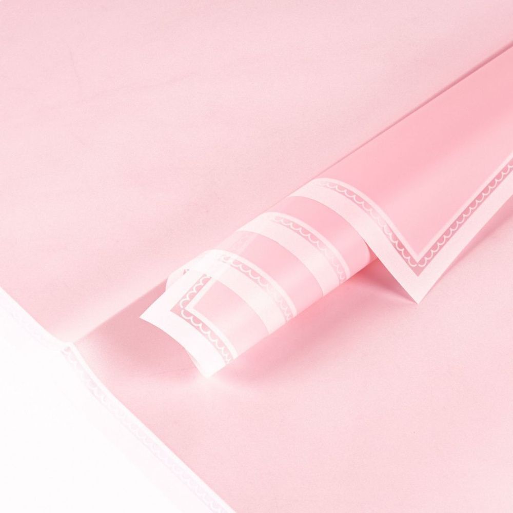 ЛИСТ "Золотой узор" 57*57/20шт РОЗОВЫЙ ЗЕФИР