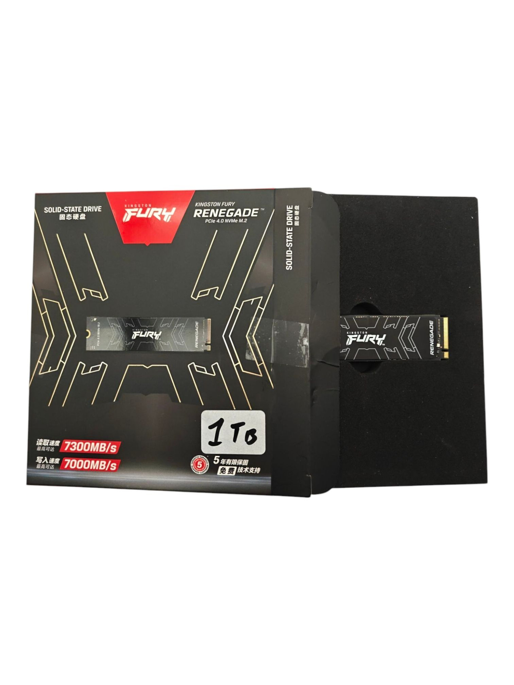 Kingston FURY Renegade 1 ТБ Внутренний SSD-диск M.2 PCIe 4.0 NVMe (SFYRS/1000G)