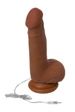 Вибратор Toyfa Realstick Elite Mulatto (Цвет: коричневый)