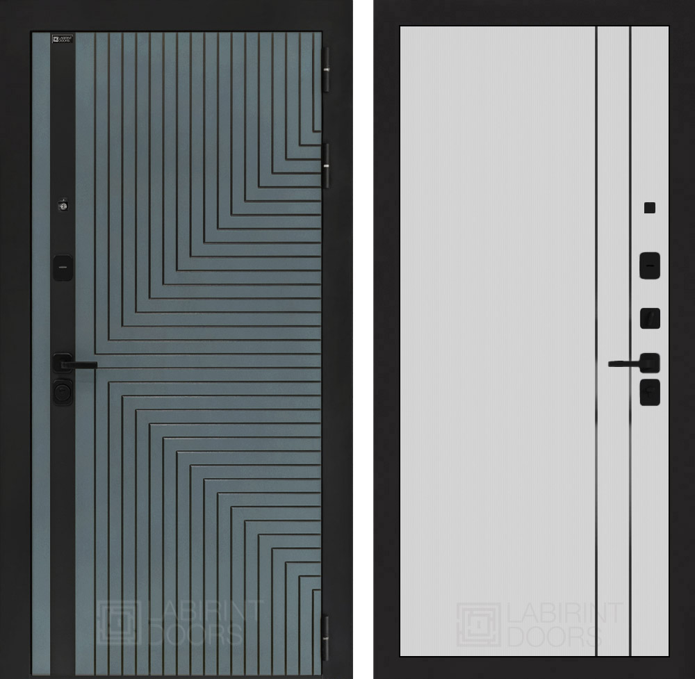Кредор 10 белый рельеф софт с молдингом