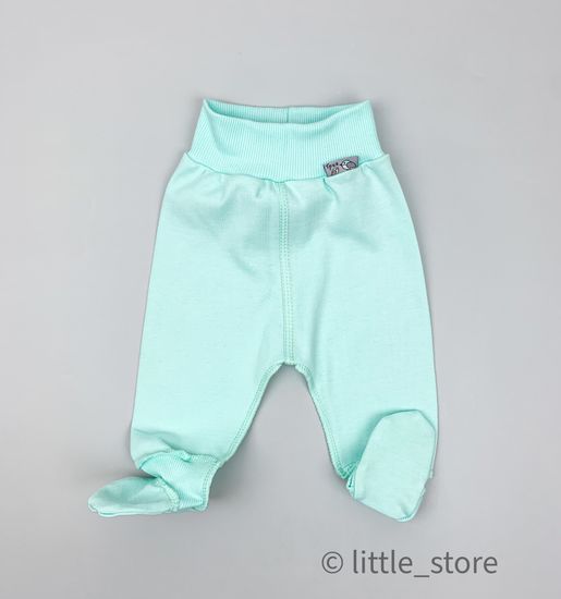 Ползунки хлопковые "Нежный возраст" Ментоловые