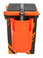 Ящик рыболовный зимний Helios FishBox TROUT оранжевый, с карманами (HS-FB-IML-19-O)