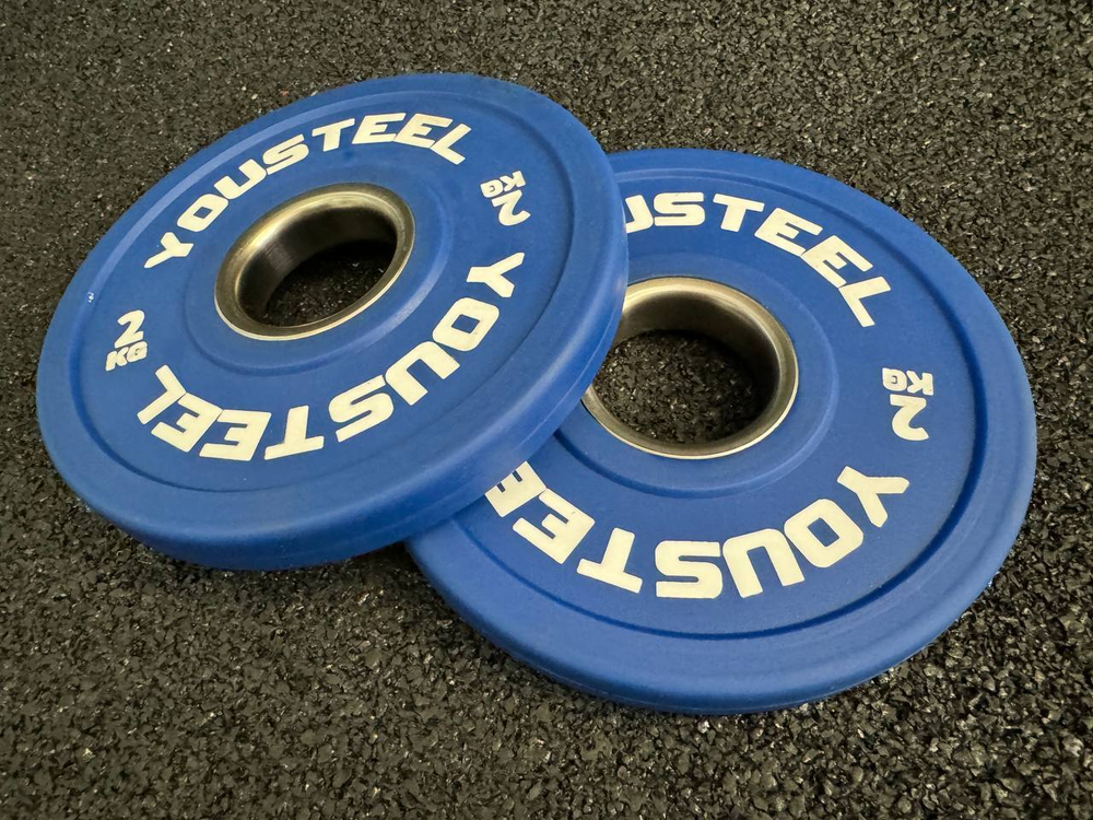 Малый диск 2 кг полиуретановый, синий