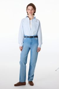 Джинсы Straight fit "Светло-голубые" женские