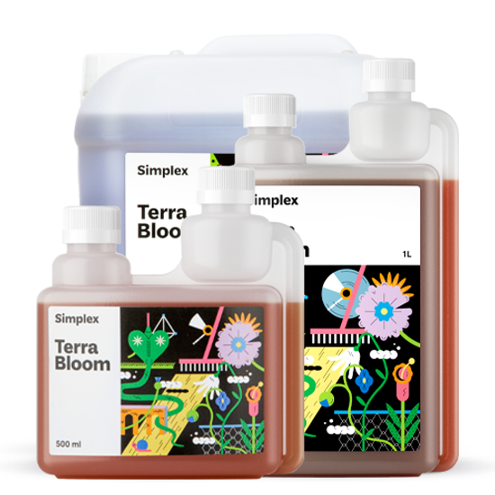 Удобрение органоминеральное для цветения Simplex Terra Bloom 1 л