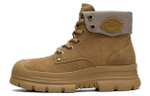 Dickies Short Combat Boots Women"s Yellow Brown
