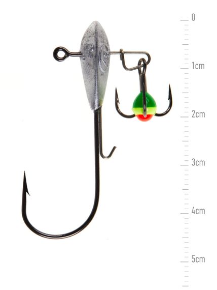 Мормышки свинц. Lucky John WINTER JIG Jig 04,0г кр.03/0, 2шт