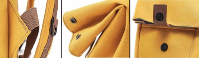 Рюкзак Xiaomi 90 Points Vibrant College Casual Backpack yellow Оригинал