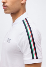 EA7 Emporio Armani ITALIAN SPIRIT - Футболка-поло - Белый
