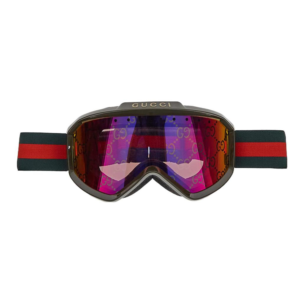 GUCCI Gg Motif Ski Sunglasses
