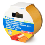 Двусторонняя тканевая лента Folsen® 032, прозрачная