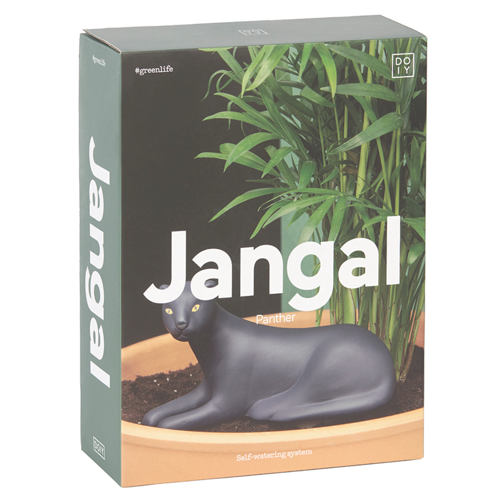Фигурка с функцией полива для растений jangal panther