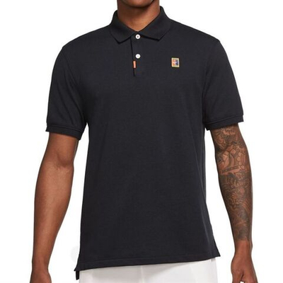 Мужское теннисное поло Nike Polo Dri-Fit Heritage Slim2 M - black
